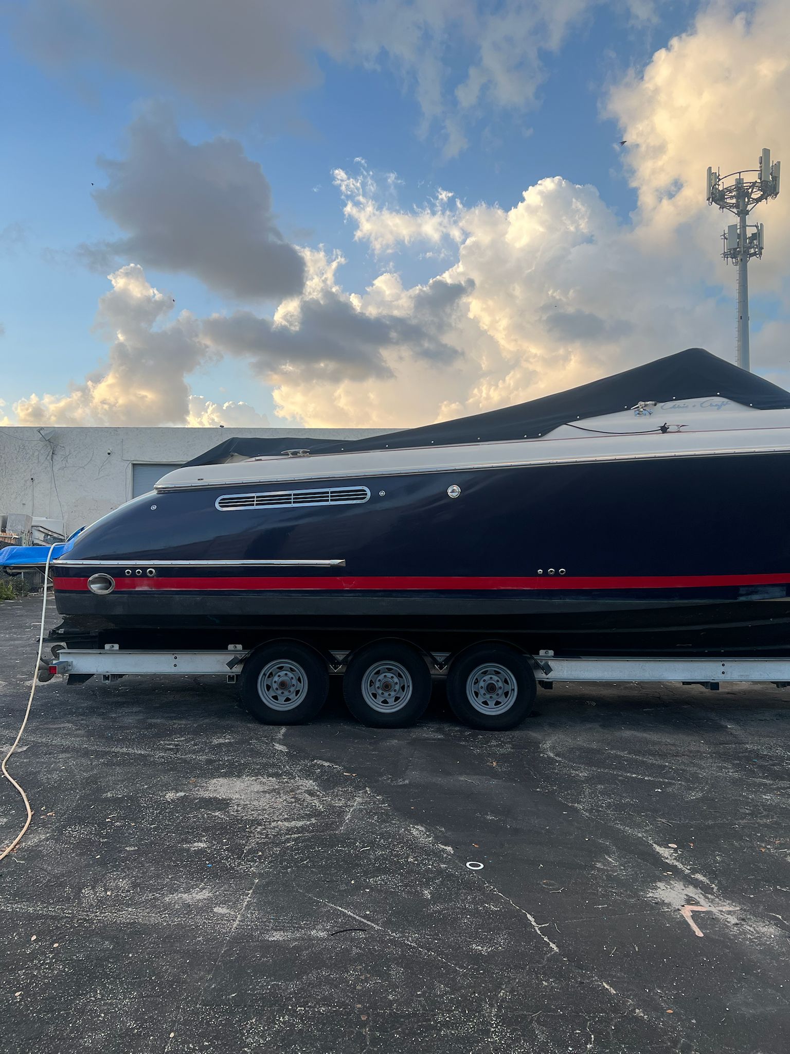 2007 Chris-Craft Corsair 36 Last Change on trailer